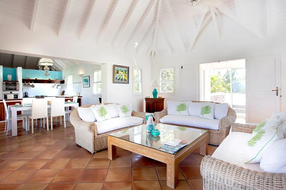 Villa With 3 Bedrooms in st Barthelemy, With Wonderful sea View, Private Pool, Furnished Garden Near the Beach
