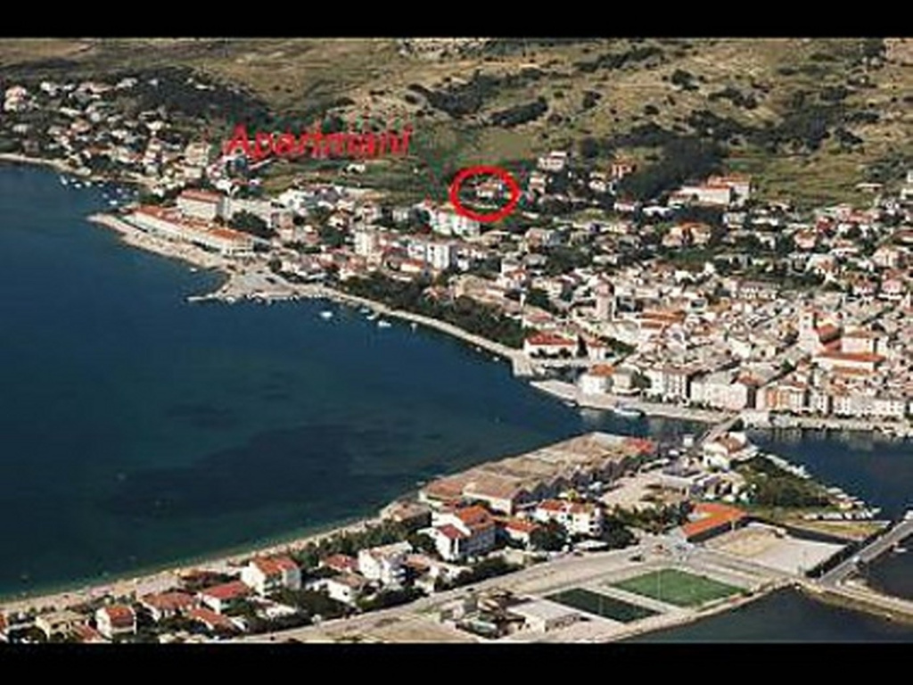 Apartment Ivan  - 150 meters from beach: A1 Sjever Pag, Island Pag