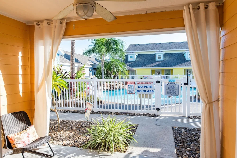 Orange Tiki 2 Bedroom Townhouse