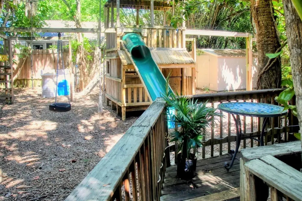Shaded Beachtown Vacation Estate (102-22)