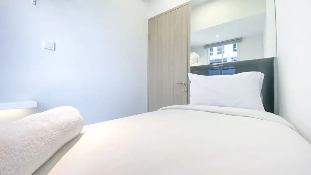 Nice And Comfortable 2Br At 20Th Floor Tokyo Riverside Apartment