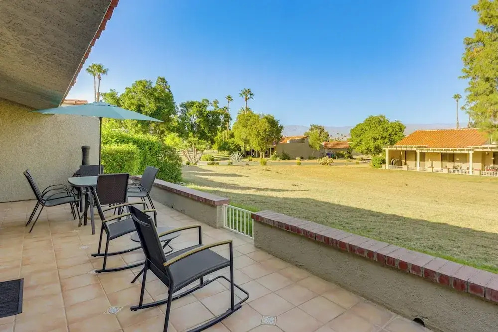 Patio, Grill & Pool Access: Palm Desert Retreat!