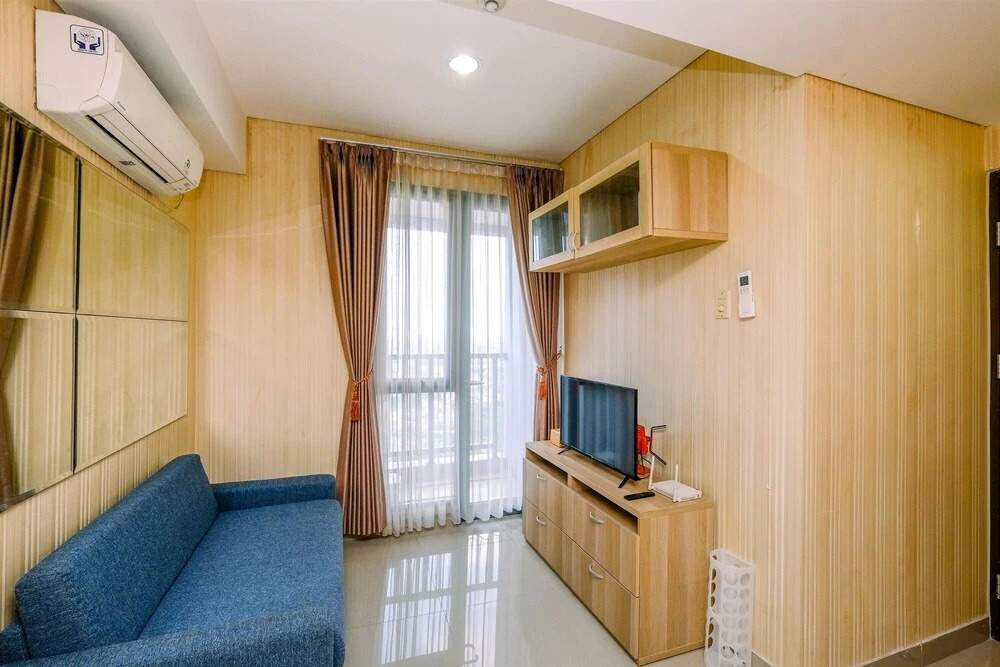 1Br Apartment With Cozy Design At Royal Olive Residence