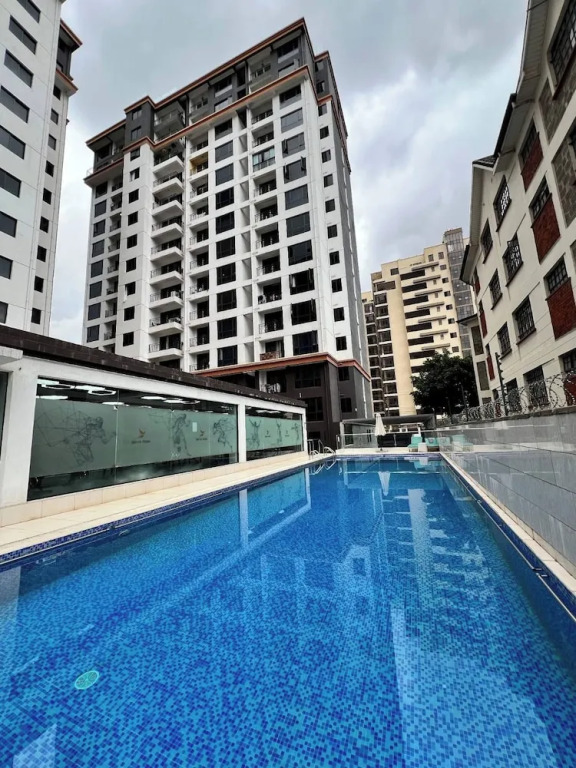 Luxurious two bedroom in siayapark apartments in kileleshwa which features swimming pool ,gym and breathtaking city views