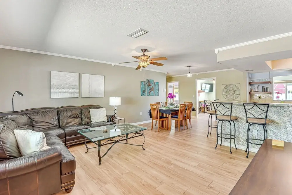 9 Mi to Coquina Beach: Home w/ Pool & BBQ