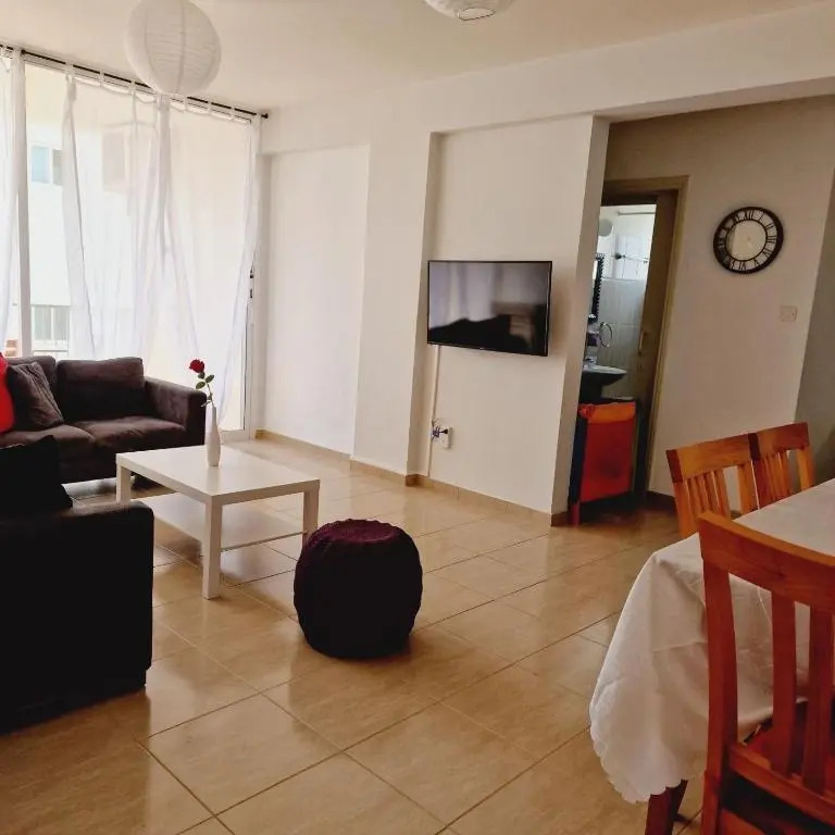 Sea view one bed apartment with pool in Peyia B7
