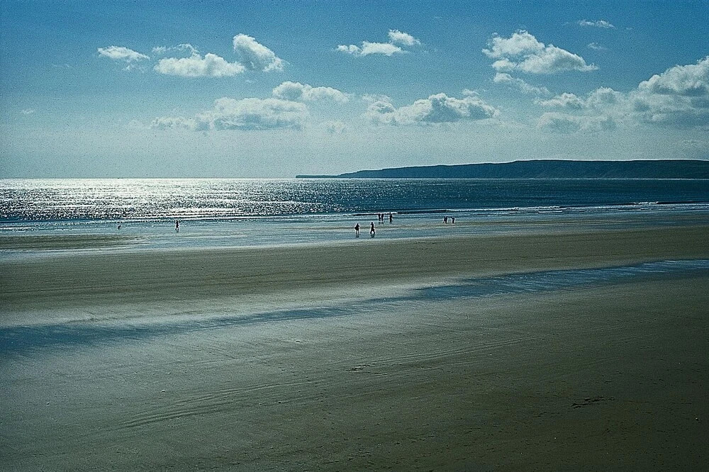Footprints on the Beach
