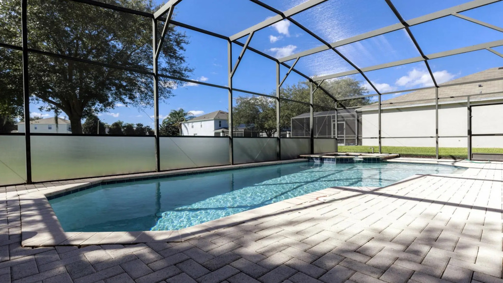 Southwest Pool and SPA in 6BR Spacious Disney Home