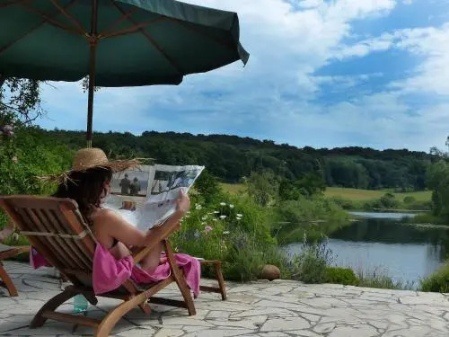 Villa am Trumpf - Design-Appartements im Naturgarten am See