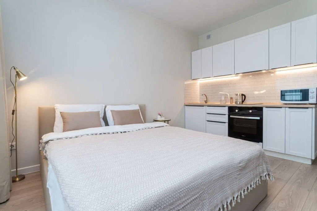 Spacious studio on Aviatorov Street