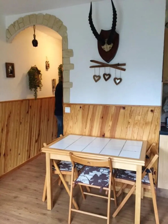 Studio in Saint-étienne-de-tinée, With Wonderful Mountain View and Terrace - 200 m From the Slopes
