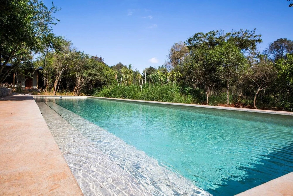 The Red Cottage With Pool In A Wild Garden, Karen