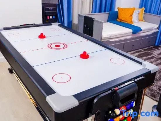 2 BR Penthouse w/ Wide Balcony and 7ft Billiards