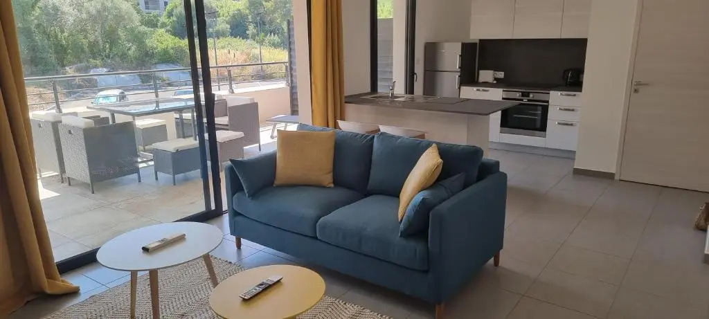 Appartement de 2 chambres avec vue sur la mer et wifi a Porto Vecchio a 5 km de la plage