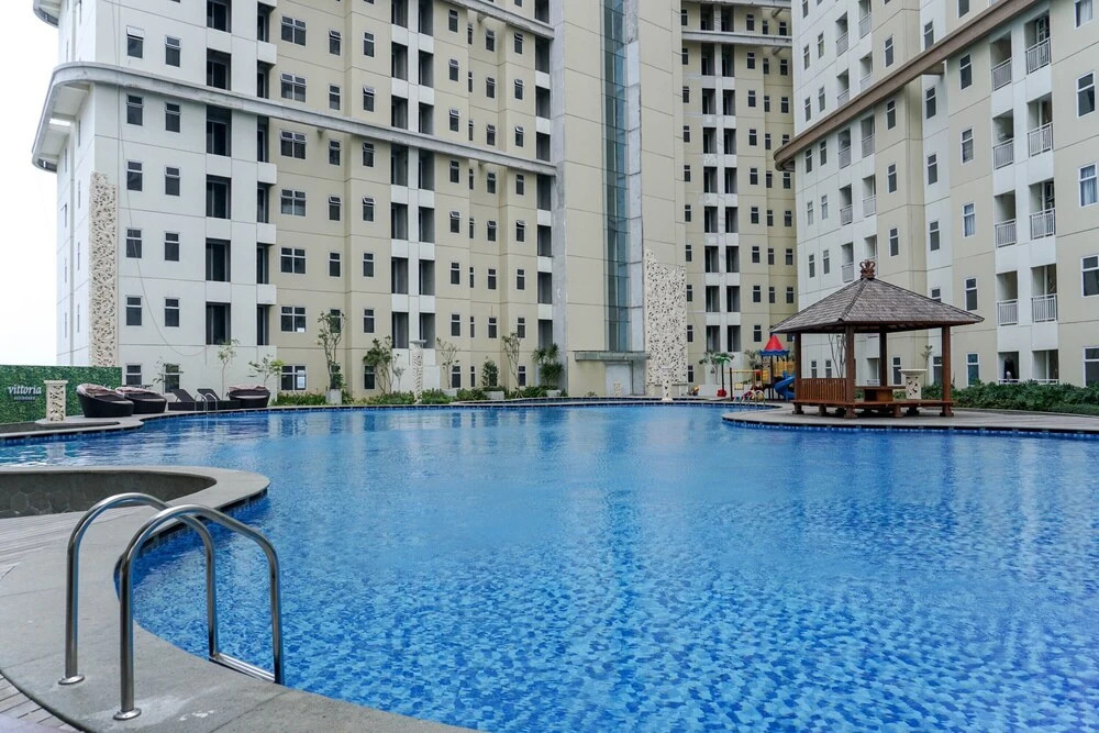 Warm And Comfy 2Br Apartment At Vittoria Residence