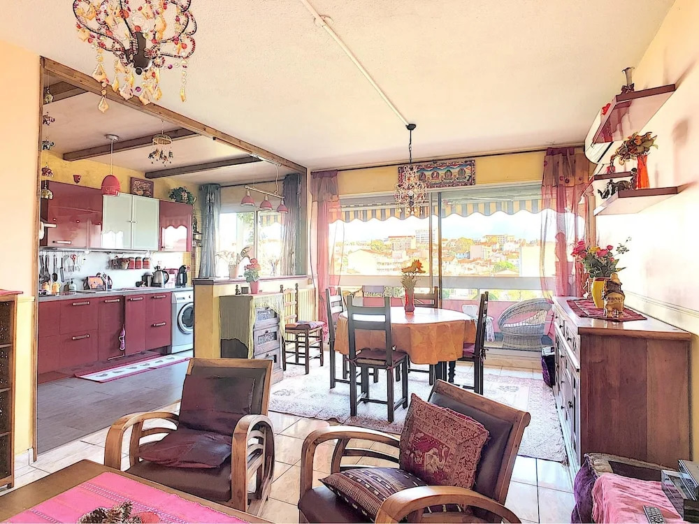 Apartment With 2 Bedrooms in Marseille, With Wonderful City View, Furn