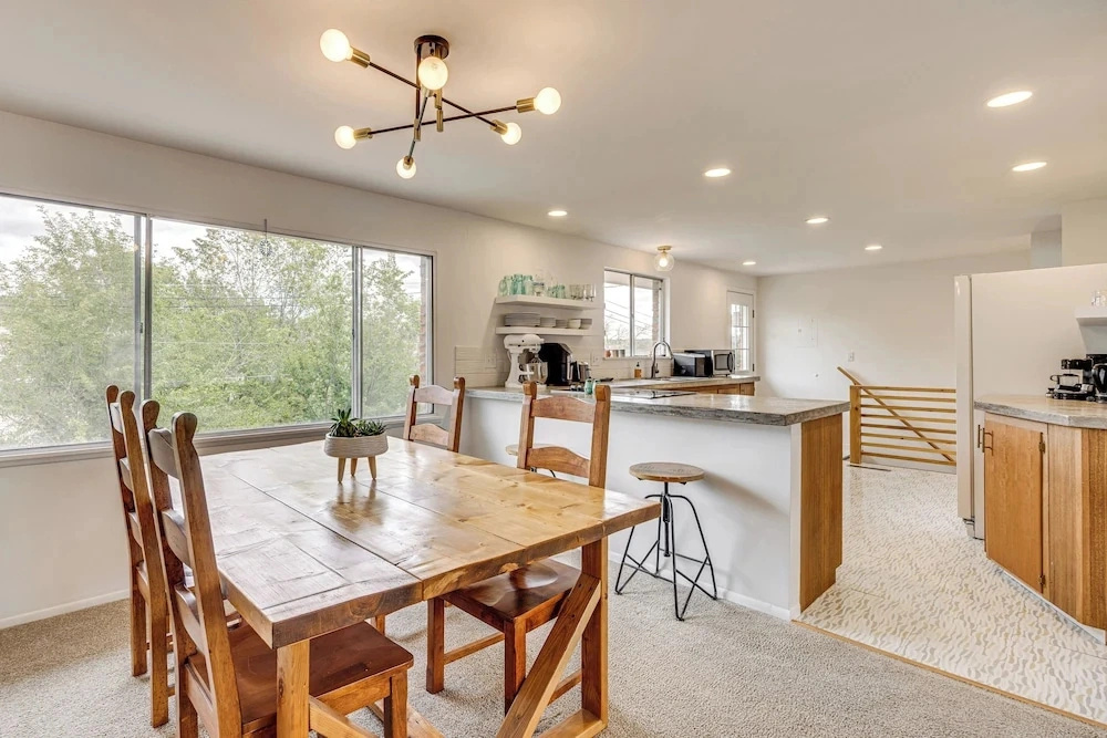 Walk to Palmer Park! Mtn-view Haven w/ Deck & Yard