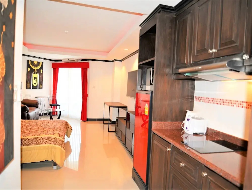 Angket condominium fully furnished 14th floor studio apartment