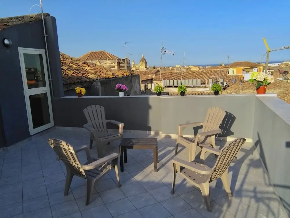 Casa con vista su Catania