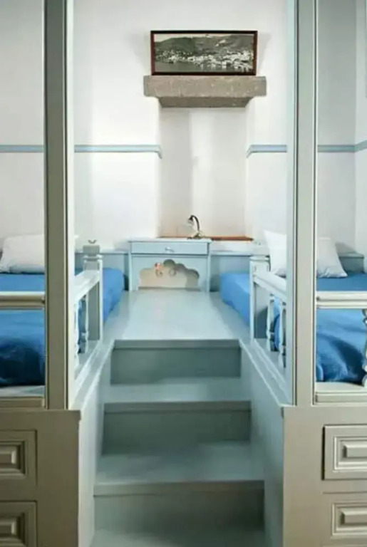 House with 4 bedrooms in Patmos with wonderful sea view terrace and WiFi 1 km from the beach