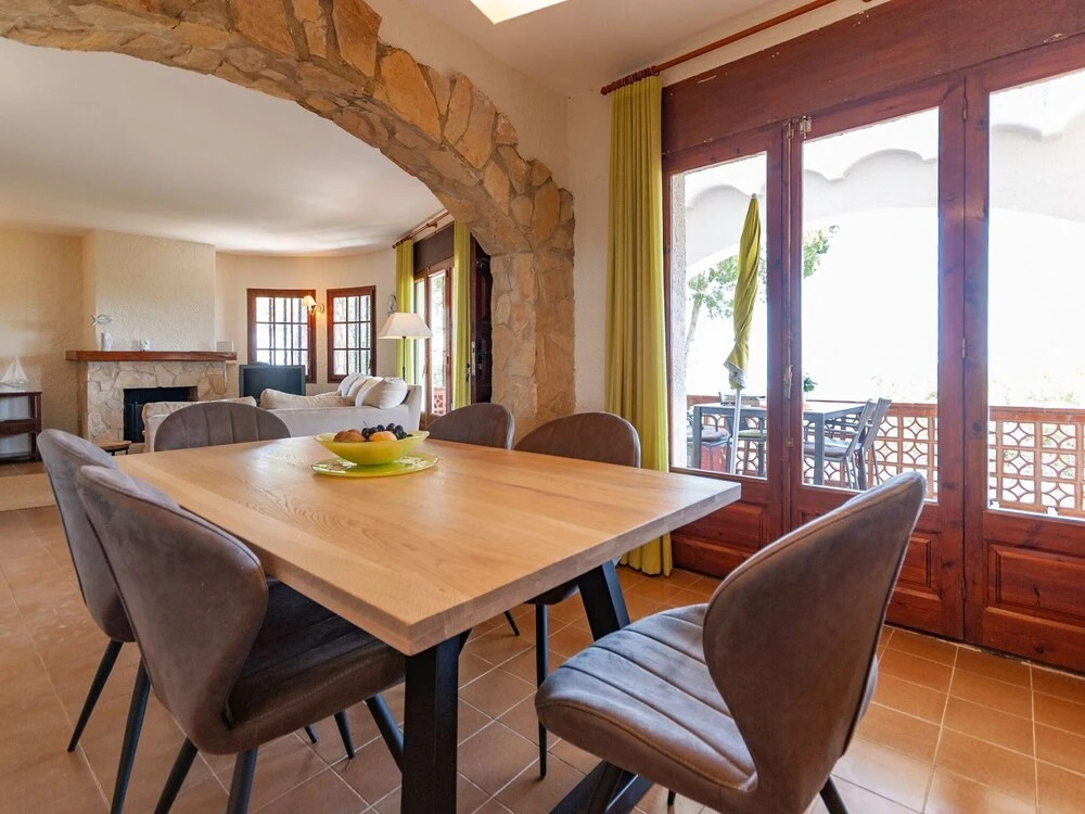 Lovely Holiday Home in Pals With Heated Pool and Sea Views