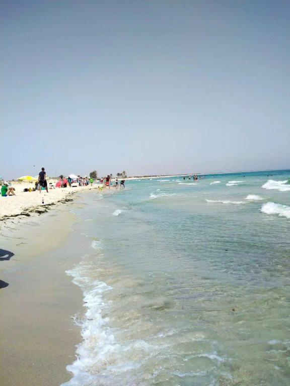 Apartment with One Bedroom in Hergla, with Wonderful Sea View, Shared Pool And Furnished Terrace