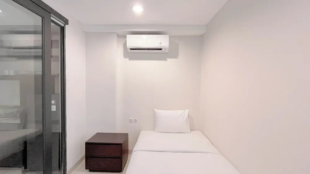 Exclusive 2BR Apartment (No Kitchen) with Balcony at Skales Residence Nusa Dua Bali