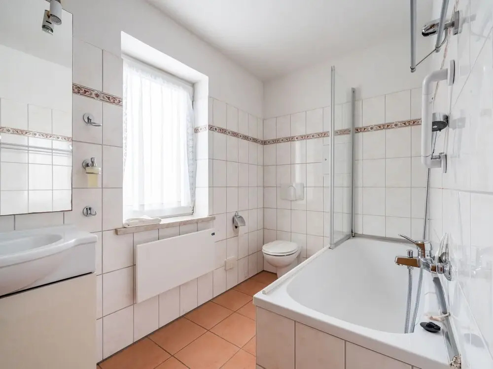 Beautiful apartment in the romantic Bode Gorge directly on the edge of the forest with fireplace