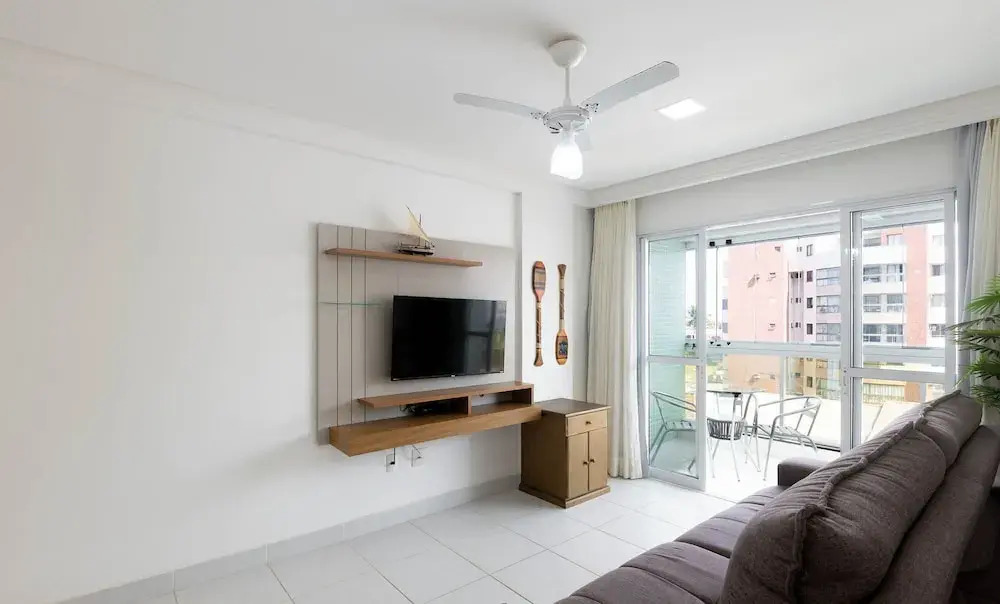 Apt w/ Balcony and sea View in Guarapari Cmd0311
