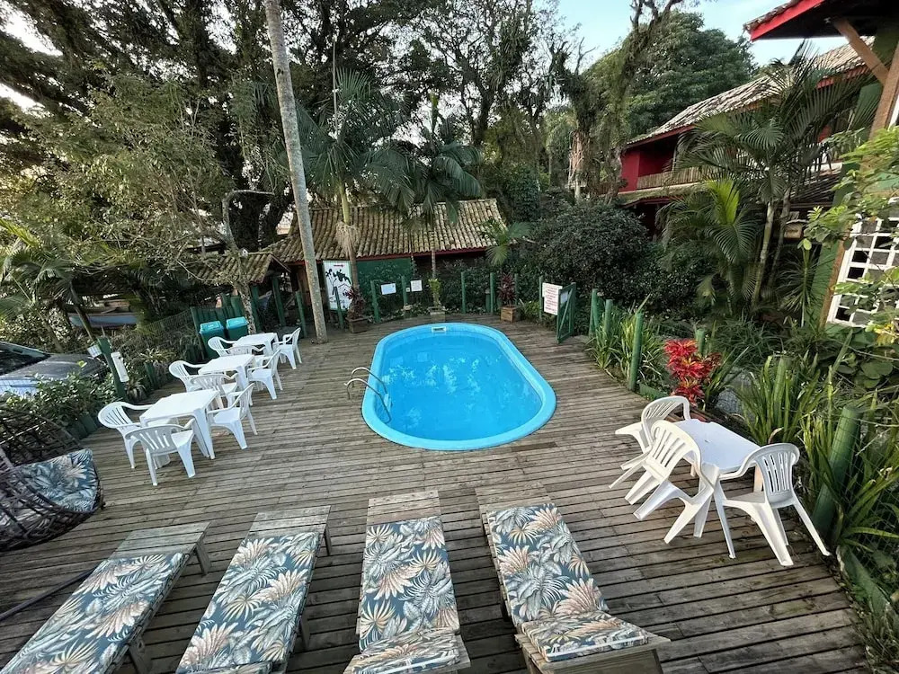Pousada Canoa Azul na Praia da Ferrugem Garopaba