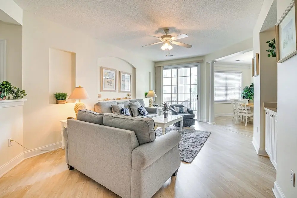 4 Golf Courses On-Site: North Myrtle Beach Villa