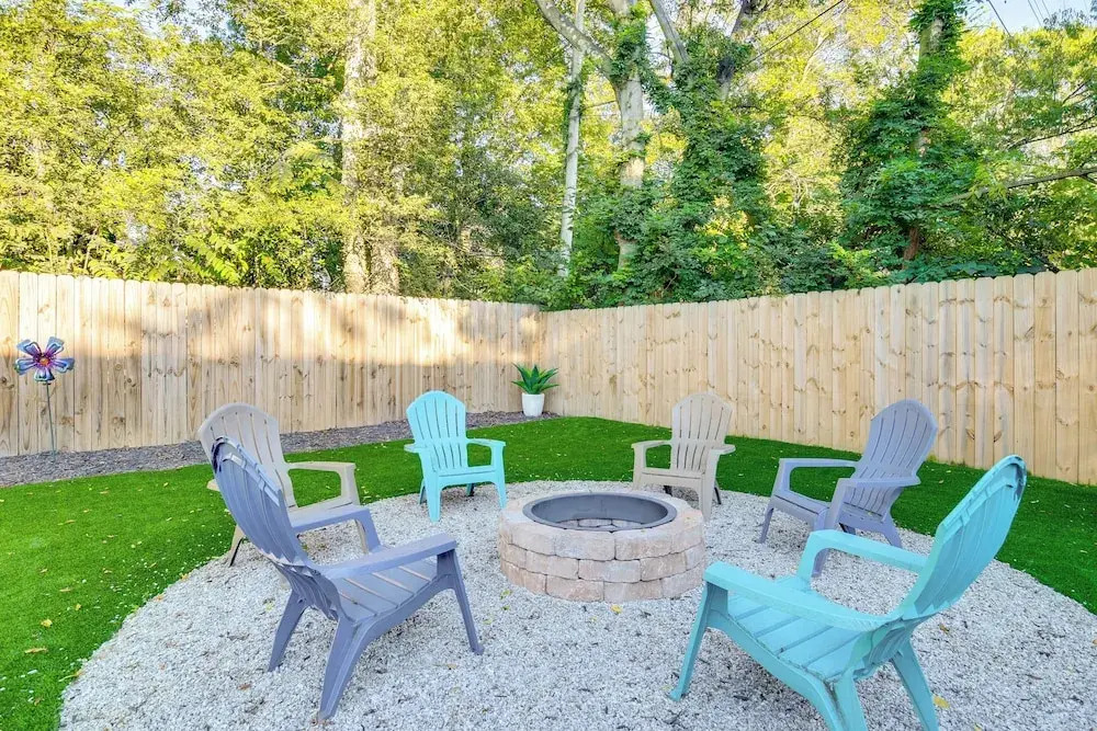 Greenville Escape w/ Deck + Fire Pit