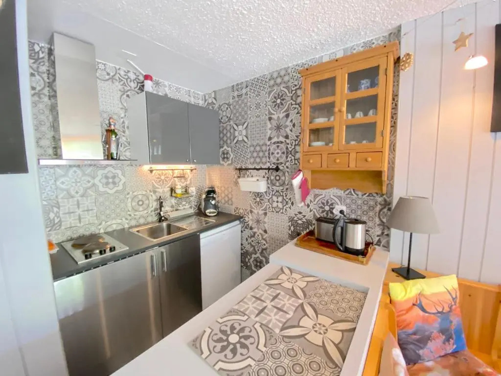 Studio vue panoramique au pied des pistes