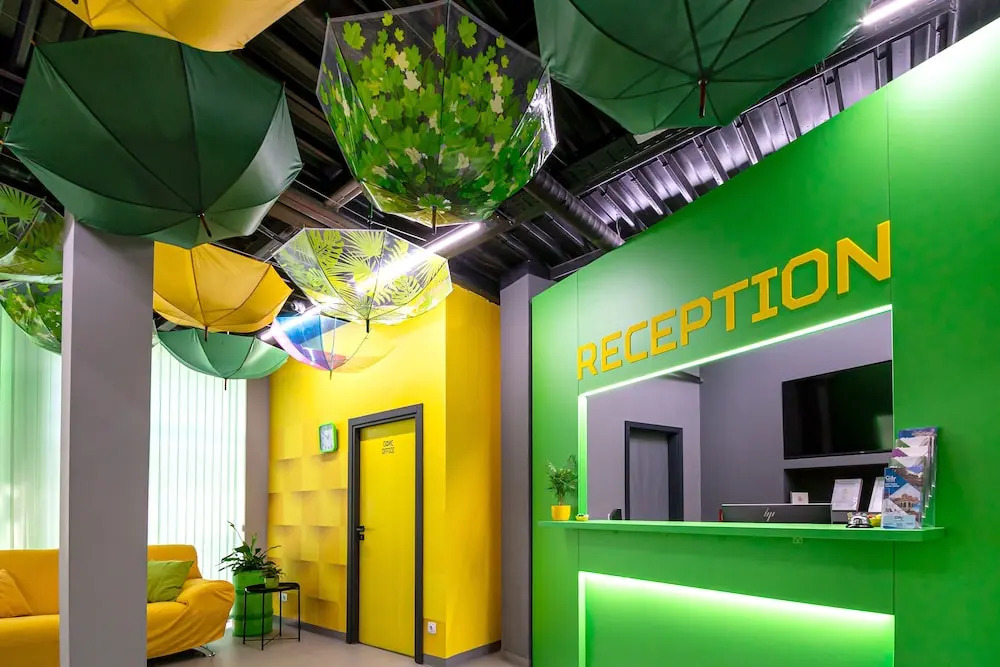 Green cube hostel