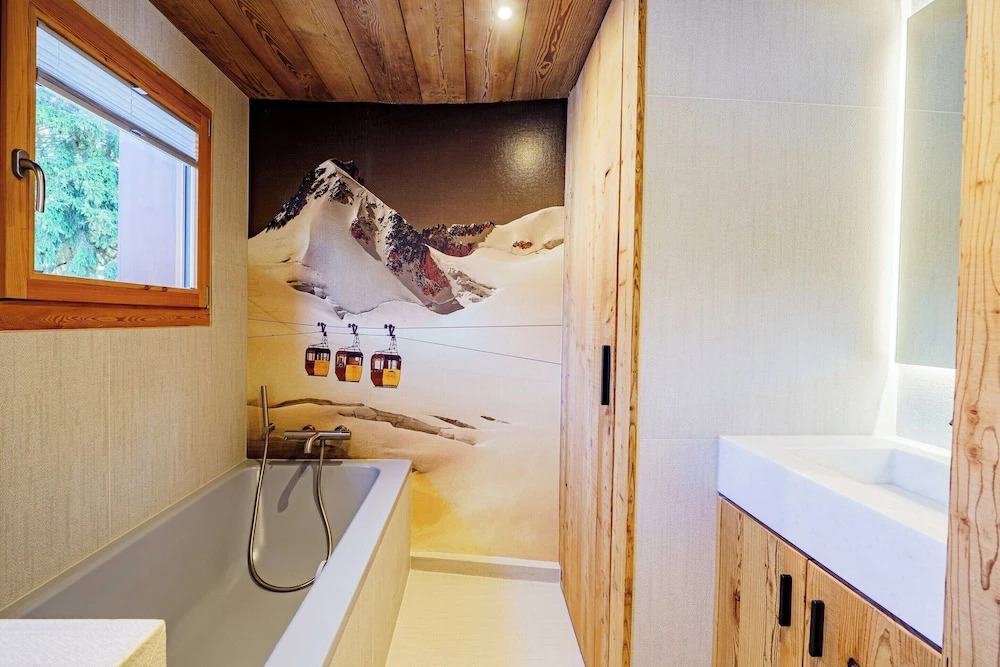 Modern Apartment Ski-in - Mont Darbois With View