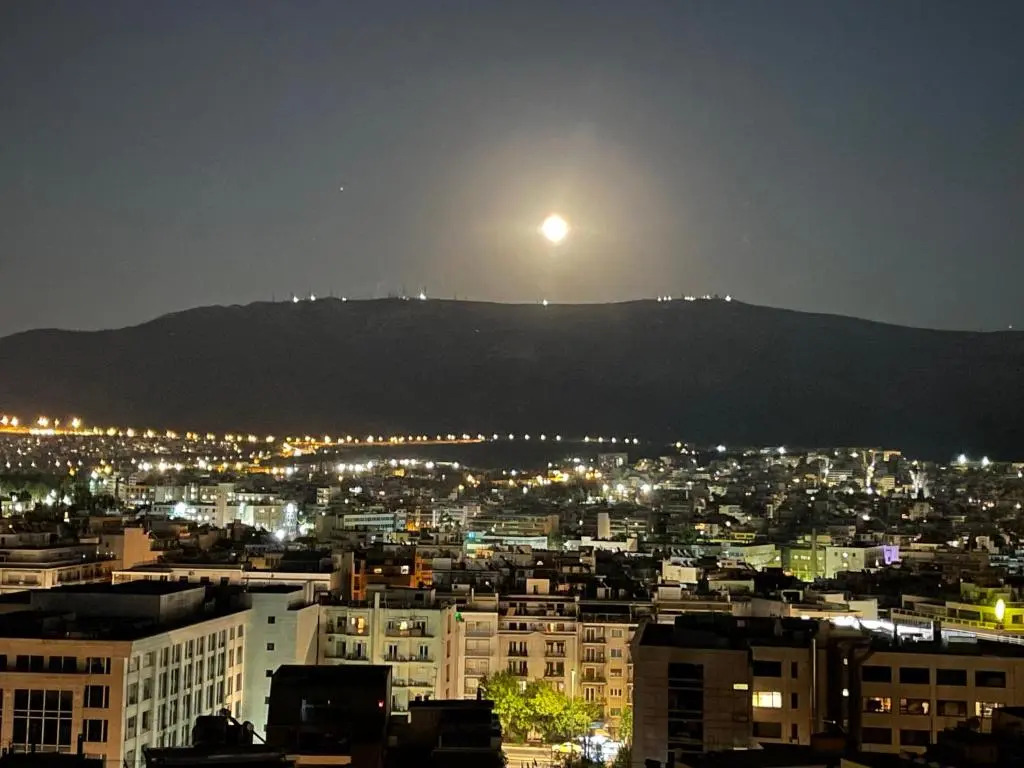Athens 360 penthouse, panoramic City view