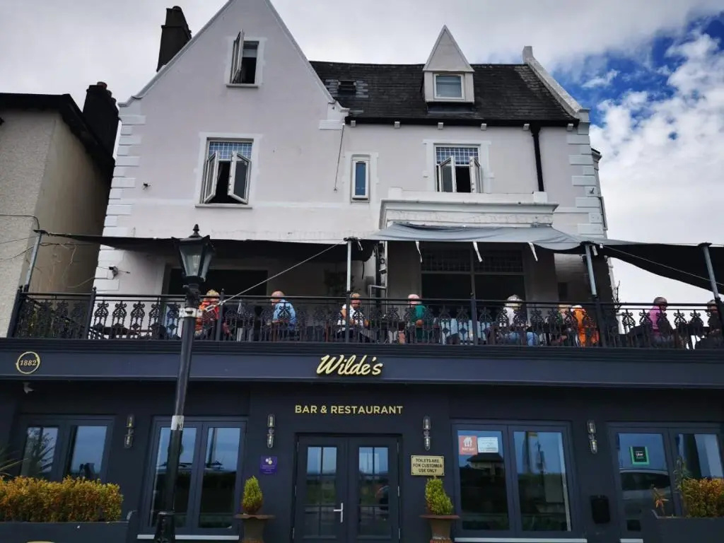 The Strand Hotel, the former residence of Oscar Wilde