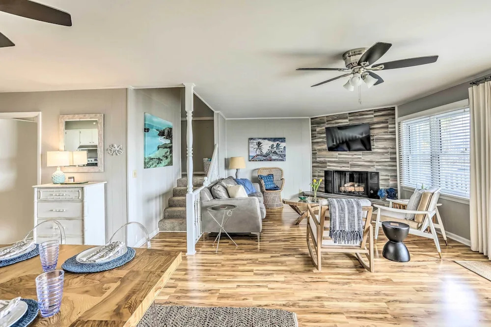 Waterfront Home w/ Decks, Privacy & Boat Slip