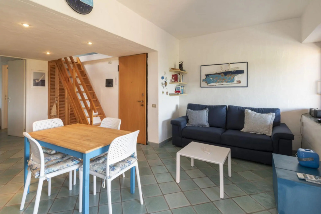 The apartment has one bedroom with bathroom and another small mezzanine room with a small bathroom,-CONCADA L11