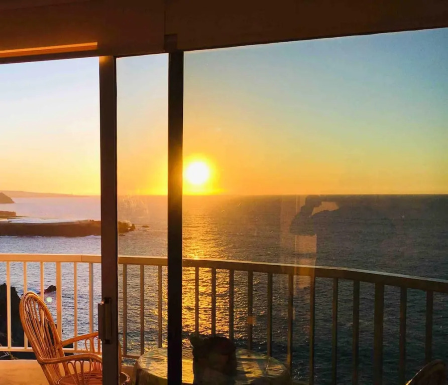 Studio in San Marcos, with Wonderful Sea View, Pool Access, Furnished Balcony - 700 M From the Beach