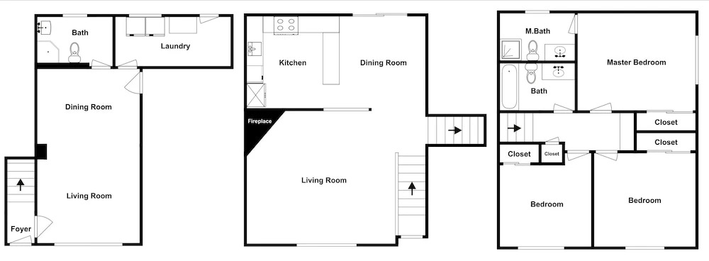 New Listing! Year-round W/ Game Room 3 Bedroom Home