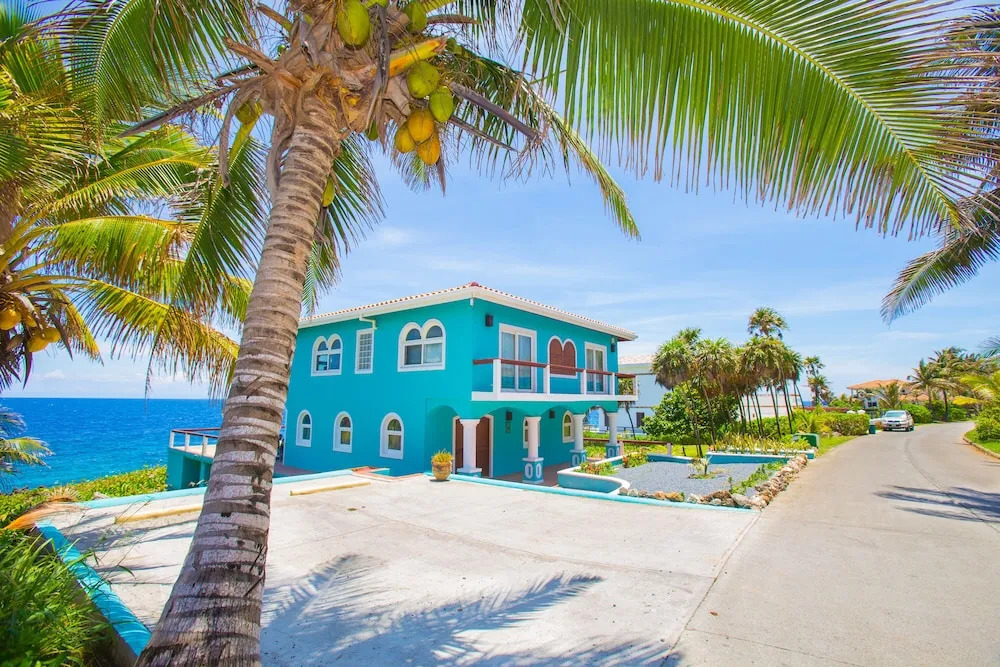 Stunning Coral View Home with Oceanfront Pool by RedAwning