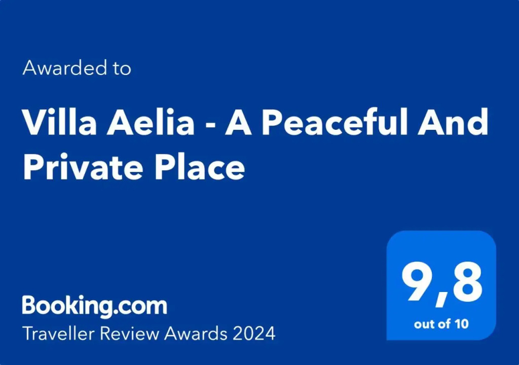 Villa Aelia - A Peaceful And Private Place