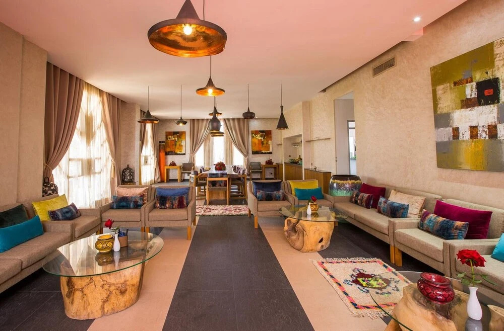 Villa with 7 Bedrooms in Annakhil, Marrakech, with Private Pool, Enclosed Garden And Wifi