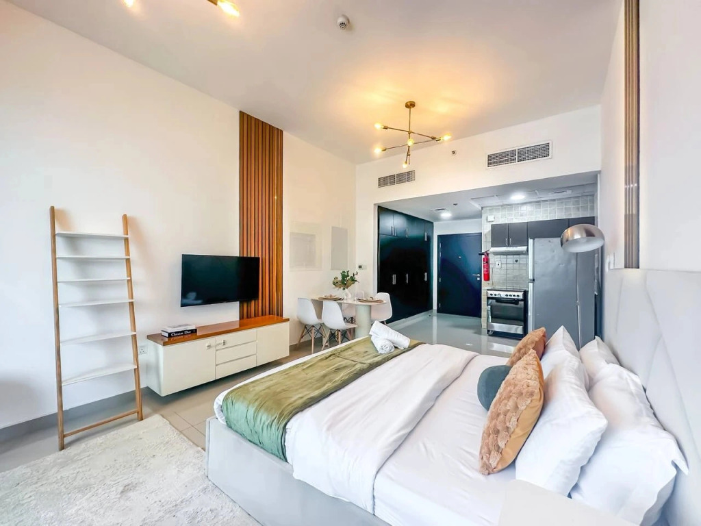 Квартира 14th Floor Marina Studio | Steps to Metro & Beach