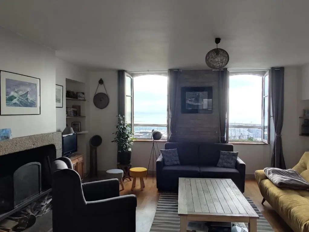 La Maison de l'Amiral vue sur mer à Granville