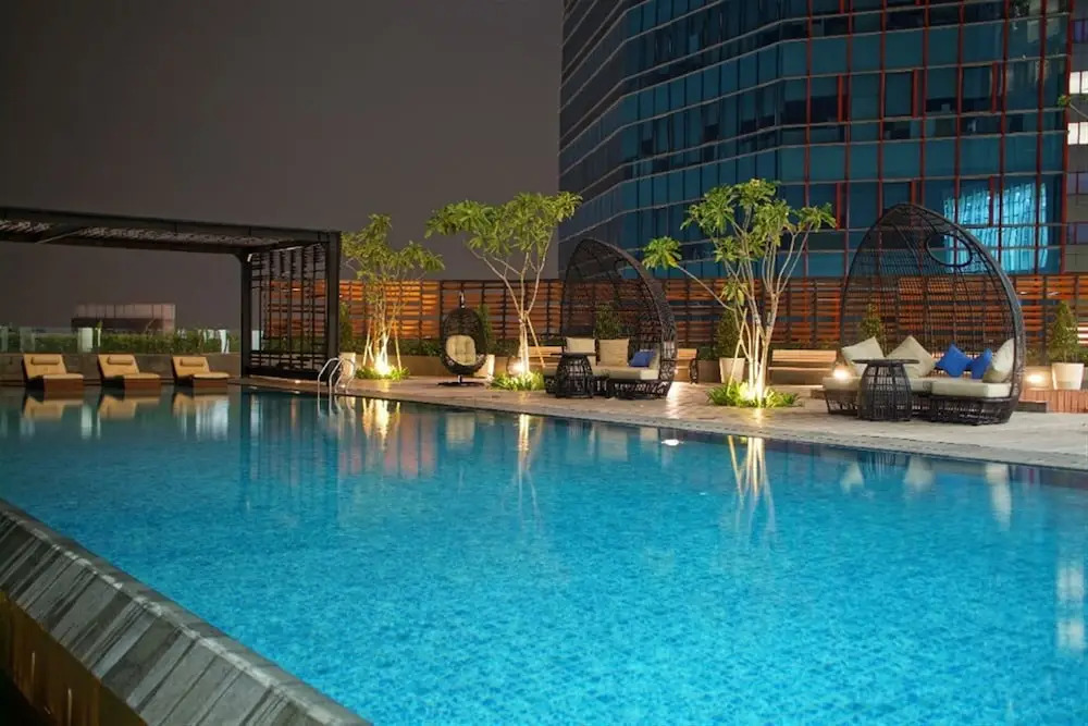 Spacious Luxury Studio Room The Accent Apartment near Lotte Avenue Bin