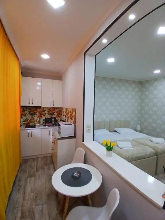 Апартаменты One bedroom apartment for tree persons with single beds and extra bed