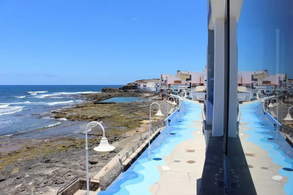 Apartment With 3 Bedrooms in El Agujero, With Wonderful sea View and Wifi - 10 m From the Beach