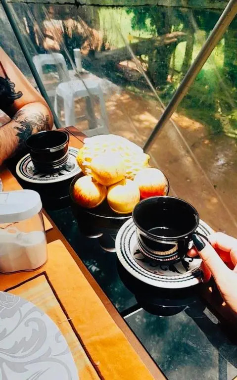 Aconchego no Domo BANHEIRA com AQUECIMENTO 7,5km centro Águas de Lindoia com COM CAFÉ, internet Starlink